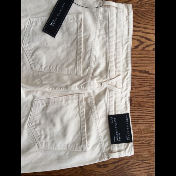 Veronica Beard Blake Straight HighRise Jeans 31/12 - Picture 6 of 8